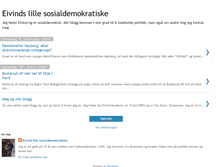 Tablet Screenshot of eivindslillesosialdemokratiske.blogspot.com