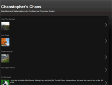 Tablet Screenshot of chaostopher.blogspot.com