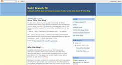 Desktop Screenshot of nalcbranch70.blogspot.com