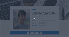 Desktop Screenshot of ambikadhal.blogspot.com