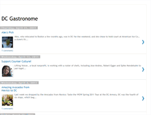 Tablet Screenshot of dcgastronome.blogspot.com
