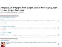 Tablet Screenshot of juegostelcel.blogspot.com