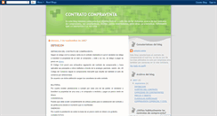 Desktop Screenshot of contratocompraventa.blogspot.com