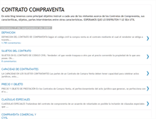 Tablet Screenshot of contratocompraventa.blogspot.com