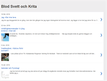 Tablet Screenshot of blodsvettokrita.blogspot.com