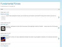 Tablet Screenshot of fundamentalforces.blogspot.com