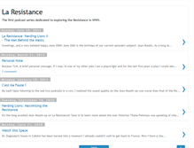 Tablet Screenshot of french-resistance.blogspot.com