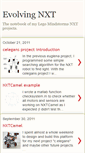 Mobile Screenshot of evolvingnxt.blogspot.com