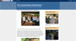 Desktop Screenshot of connectionsexperience.blogspot.com