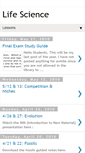 Mobile Screenshot of lifesciencewis.blogspot.com