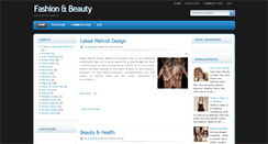 Desktop Screenshot of mishal-beauty.blogspot.com