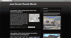 Desktop Screenshot of jasadesain-rumah-murah.blogspot.com