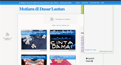 Desktop Screenshot of mutiaradidasarlautan.blogspot.com