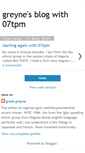 Mobile Screenshot of greatgreyne.blogspot.com