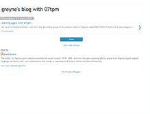 Tablet Screenshot of greatgreyne.blogspot.com