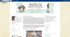 Desktop Screenshot of bellamissella.blogspot.com