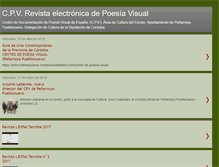 Tablet Screenshot of centrodepoesiavisual.blogspot.com
