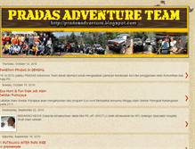 Tablet Screenshot of pradasadventure.blogspot.com