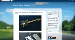 Desktop Screenshot of kedai-gitar.blogspot.com