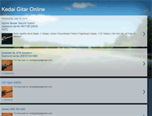 Tablet Screenshot of kedai-gitar.blogspot.com