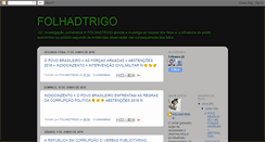 Desktop Screenshot of folhadtrigo.blogspot.com