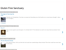 Tablet Screenshot of glutenfreesanctuary.blogspot.com