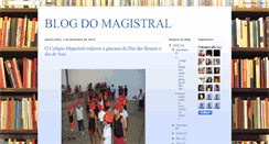 Desktop Screenshot of blogdomagistral.blogspot.com