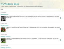 Tablet Screenshot of kweddingbook.blogspot.com