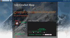 Desktop Screenshot of lily-crochet-shop.blogspot.com