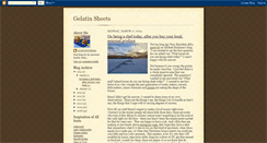 Desktop Screenshot of gelatinsheets.blogspot.com