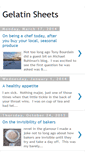 Mobile Screenshot of gelatinsheets.blogspot.com