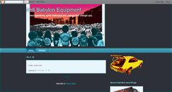 Desktop Screenshot of antibabylonequipment.blogspot.com