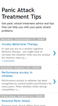 Mobile Screenshot of panicattacktreatmenttips.blogspot.com