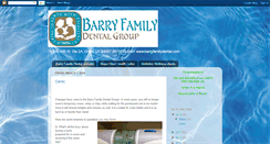 Desktop Screenshot of barryfamilydental.blogspot.com