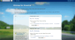Desktop Screenshot of ahimsaforamerica.blogspot.com