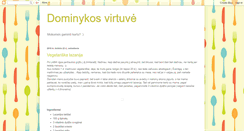 Desktop Screenshot of dominykos-virtuve.blogspot.com