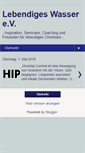 Mobile Screenshot of lebendiges-wasser.blogspot.com
