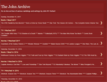 Tablet Screenshot of johnarchive.blogspot.com