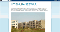 Desktop Screenshot of iiitbhubaneswar.blogspot.com