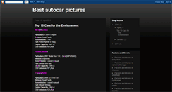 Desktop Screenshot of best-autocar-pictures.blogspot.com