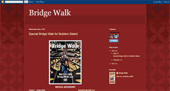 Desktop Screenshot of bridgewalkwv.blogspot.com