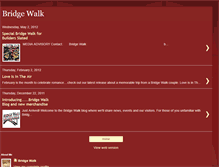 Tablet Screenshot of bridgewalkwv.blogspot.com