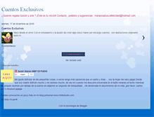 Tablet Screenshot of cuentos-exclusivos.blogspot.com