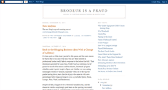 Desktop Screenshot of brodeurisafraud.blogspot.com