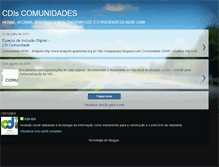 Tablet Screenshot of cdicomunidade.blogspot.com