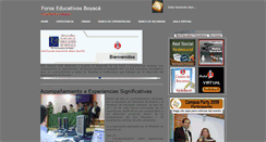 Desktop Screenshot of experienciasrededucol.blogspot.com