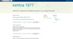 Desktop Screenshot of kehtna1977.blogspot.com