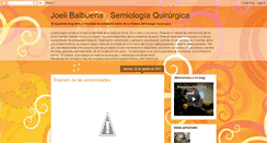 Desktop Screenshot of joelisemiologiaquirurgica.blogspot.com