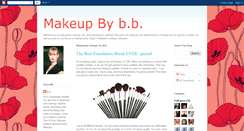 Desktop Screenshot of makeupbybb.blogspot.com