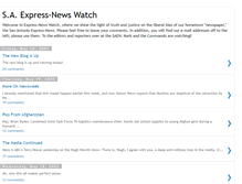 Tablet Screenshot of expressnewswatch.blogspot.com